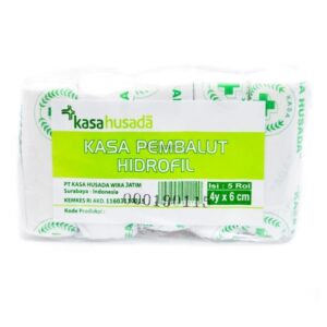 2367 Kasahusada Verband Husada 4x4 Cm 5 Roll