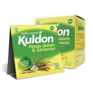 2452 Kuldon Panas Dalam Dan Sariawan Box 10 Strip 4 Tablet