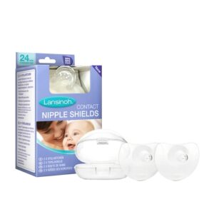 2507 Lansinoh Contact Nipple Shields 24mm