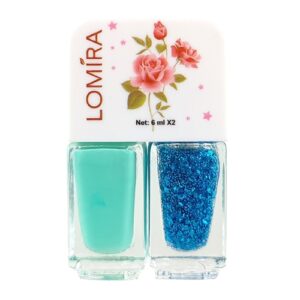 2586 Lomira Nail Polish 2in1 Dual Color K200 6x2ml