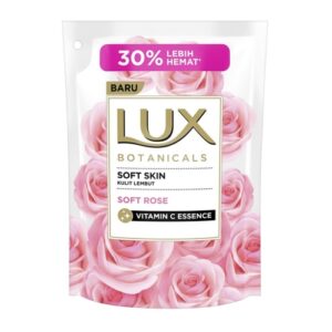 2651 Lux Botanicals Body Wash Soft Rose Refill 400ml