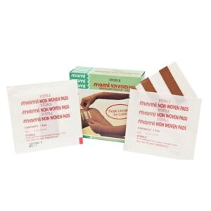 2772 Mami Non Woven Pads Box 10pcs 5 Cm X 6 Cm