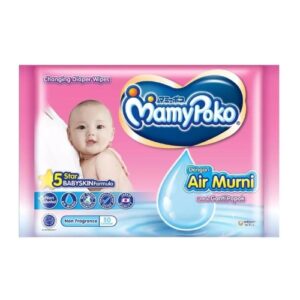 2775 Mamypoko Baby Wipes Air Murni Non Fragrance 50pcs