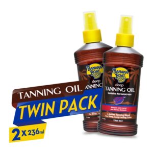 287 Banana Boat Deep Tanning Oil 236ml 2pcs