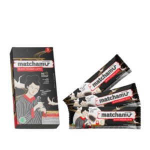 2883 Matchamu Black Sesame Latte Box 3s 24gr