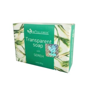 2935 Metal Fortis Transparent Soap With Sereh 85gr