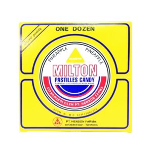 2948 Milton Pineapple Box 12 Kaleng 15gr