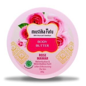 3166 Mustika Ratu Rose Body Butter 200gr