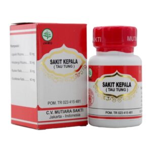 3196 Mutiara Sakti Tau Tung Obat Sakit Kepala 150 Pil
