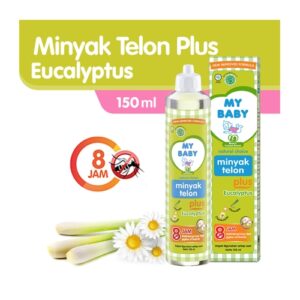 3208 My Baby Minyak Telon Plus Eucalyptus 150ml