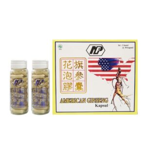 3246 American Ginseng Kapsul 2 Botol 30 Kapsul