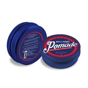 328 Bellagio Homme Pomade High Shine And Strong Hold Red Water Based 80gr