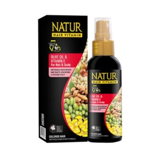 3293 Natur Hair Vitamin Olive Oil And Vitamin E 80ml