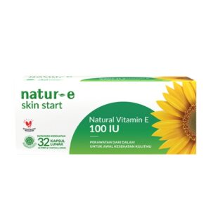 3297 Natur E Skin Start Natural Vitamin E 100 Iu 32 Kapsul Lunak