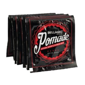 331 Bellagio Homme Pomade Natural Shine And Extreme Hold Renceng 36pcs 6gr