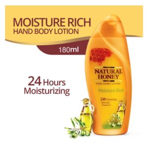 3333 Natural Honey Hand And Body Lotion Moisture Rich 180ml