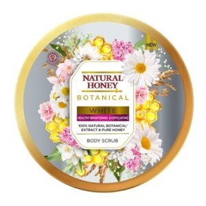 3334 Natural Honey Botanical Body Scrub White 200ml