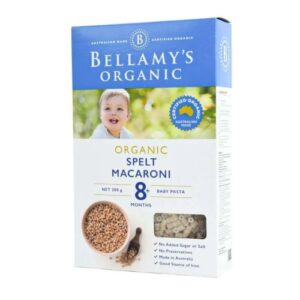 341 Bellamys Organic Spelt Macaroni 8 Months 200gr