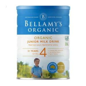 343 Bellamys Organic Junior Milk Drink Step 4 3 Years 900gr