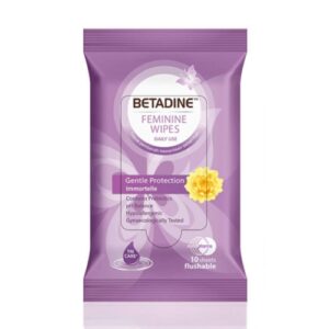 357 Betadine Feminine Wipes Gentle Protection 10s