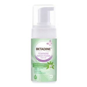 358 Betadine Feminine Wash Foam Fresh And Active 100ml