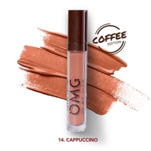 3643 Omg Oh My Glam Matte Kiss Lip Cream 14 Cappuccino 35gr