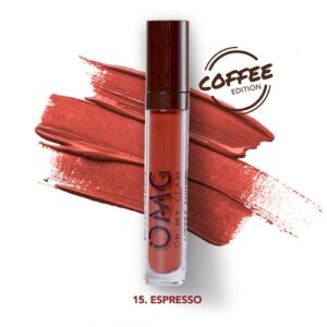3646 Omg Oh My Glam Matte Kiss Lip Cream 15 Espresso 35gr