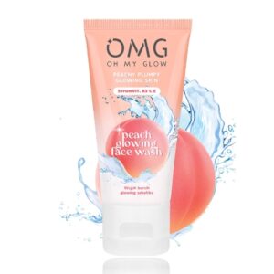 3661 Omg Oh My Glow Peach Glowing Face Wash 50gr