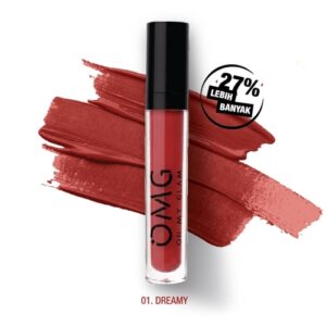 3662 Omg Oh My Glam Matte Kiss Lip Cream 01 Dreamy 35gr