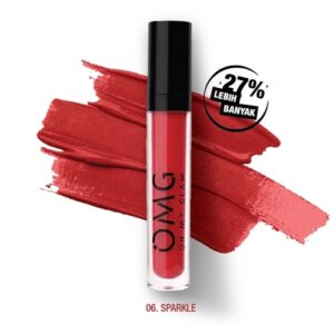 3667 Omg Oh My Glam Matte Kiss Lip Cream 06 Sparkle 35gr