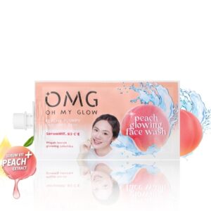 3671 Omg Oh My Glow Peach Glowing Face Wash 9gr