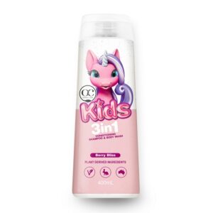 3676 Organic Care Kids 3in1 Conditioning Shampoo And Body Wash Berry Bliss 400ml