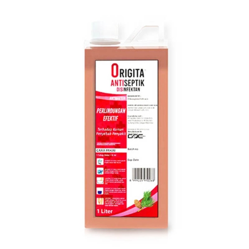 Origita Antiseptik Disinfektan Cair 1000ml 3712 Origita Antiseptik Disinfektan Cair 1000ml