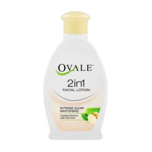 3725 Ovale 2in1 Facial Lotion Intense Glow Whitening Yambean Extract With Aloe Vera 100ml