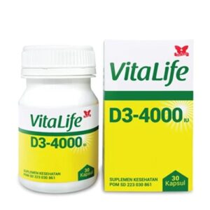 378 Bintang Kupukupu Vitalife D34000 Iu 30 Kapsul