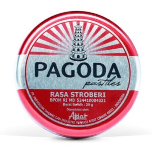 3783 Pagoda Pastiles Stroberi 20gr