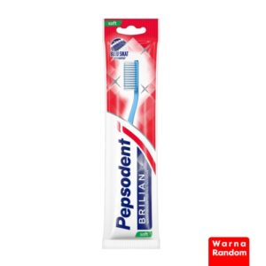 3832 Pepsodent Sikat Gigi Brilian Soft Warna Random 1pcs