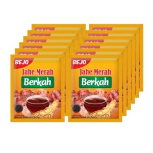 387 Bintang Toedjoe Bejo Jahe Merah Berkah Renceng 12 Sachet 19gr