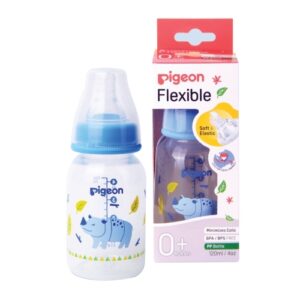 3882 Pigeon Botol Pp Rp Silicone Nipple Type S Badak Bercula Satu 120ml
