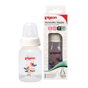3893 Pigeon Botol Pp Rp Silicone Nipple Type S Batik Bangau 120ml