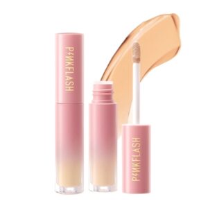 3913 Pinkflash Oh My Breath Matte Breathable Liquid Concealer F04 3 Warm Beige