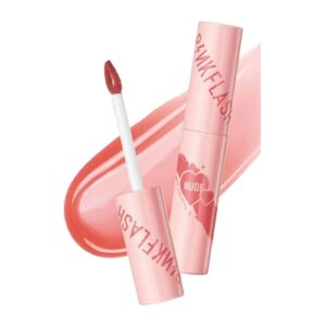 3923 Pinkflash Watery Glam Lip Gloss Super Glossy Shiny Lip Tint Pfl09nu02