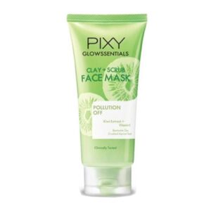 3946 Pixy Glowssentials Clayscrub Face Mask Pollution Off 60gr