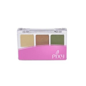 3950 Pixy 3 Shades Eye Shadow 12 Green Rhythm 375gr