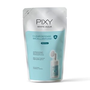 3953 Pixy Whiteaqua Clear Defense Micellar Foam Refill 90ml
