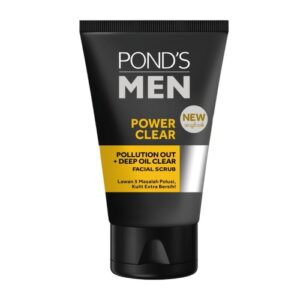 4025 Ponds Men Power Clear Facial Scrub 100gr