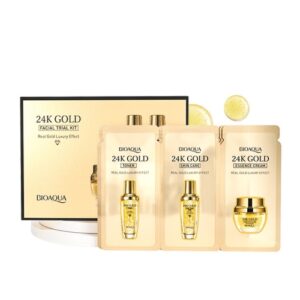 409 Bioaqua 24k Gold Facial Trial Kit 3gr3gr3gr10pcs