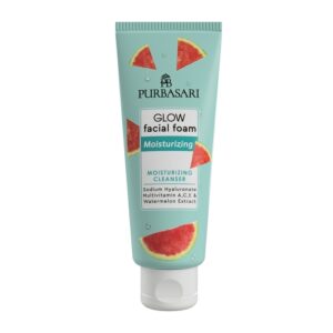 4098 Purbasari Glow Facial Foam Moisturizing 100gr