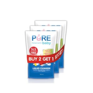 4119 Pure Baby Liquid Cleanser Refill 700ml Buy 2 Get 1 Free