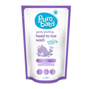 4137 Pure Baby Gently Soothing Head To Toe Wash Refill 350ml